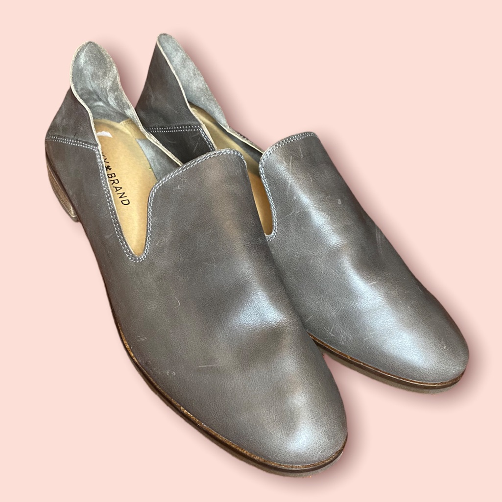 Lucky Brand Womens Leather Loafers  11